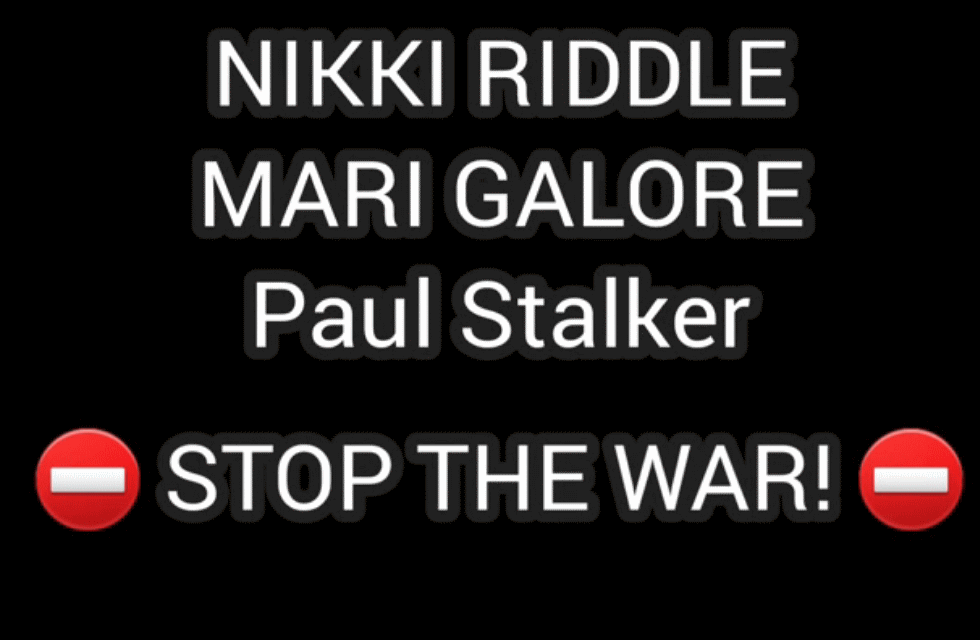 STOP THE WAR